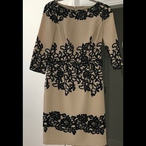 Adrianna Papell floral sheath dress